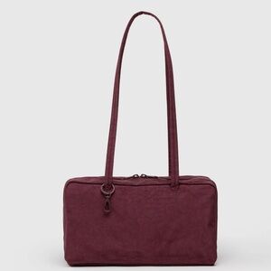 BAGGU Deep Burgundy Shoulder Bag